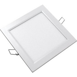Φωτιστικό Led χωνευτό οροφής slim τετράγωνο 18W Λευκό 1620 lum Φώς Λευκό