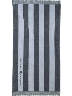 Greenwich Polo Club 3726 Πετσέτα Θαλάσσης Γκρι 90x170cm
