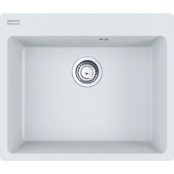 Franke Centro 2.0 CNG 610/210-54 Polar White Ένθετος Νεροχύτης Γρανίτη 59x50cm