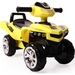 Cangaroo Moni No Fear Περπατούρα Ride On Αυτοκινητάκι 12m+ Κίτρινη JY-Z05