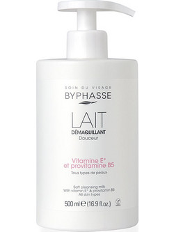 Byphasse Douceur Soft Vitamin E & Provitamin B5 Cleansing Milk 500ml