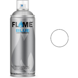 Flame Blue Σπρέι Βαφής Transparent White Ματ 400ml