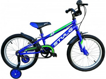 Style Challenger II 2022 Παιδικό Ποδήλατο Πόλης 18" Μπλε
