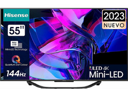 Hisense 55U7KQ Smart Τηλεόραση 55" 4K UHD Mini LED HDR (2023)