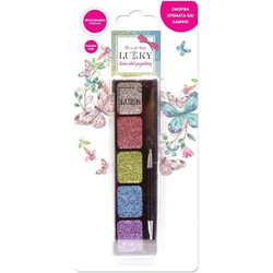 LUKKY EYESHADOW GEL WITH GLITTER ΣΚΙΕΣ ΜΑΤΙΩΝ ΜΕ GLITTER- LUK02000