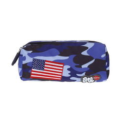 Lyc Sac One Camo Κασετίνα Βαρελάκι με 2 Θήκες Navy Μπλε 21592