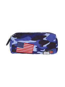 Lyc Sac One Camo Κασετίνα Βαρελάκι με 2 Θήκες Navy Μπλε 21592