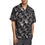 Jack & Jones Leaf Resort Whip Ανδρικό Πουκάμισο Βαμβακερό Φλοράλ Κοντομάνικο Φαρδιά Γραμμή Μαύρο