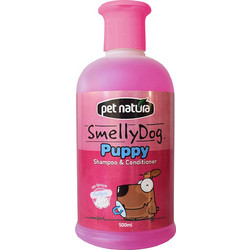 Pet Natura Shampoo Powder Smelly Dog Puppy 500ml