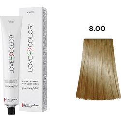 Dott. Solari Love Me Color 8.00 Ξανθό Ανοιχτό Ενισχυμένο Μόνιμη Βαφή Μαλλιών 100ml