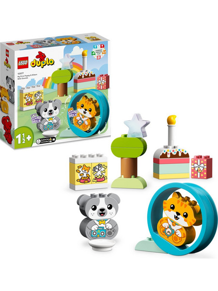 Lego Duplo My First Puppy & Kitten with Sounds για 1,5+ Ετών 10977