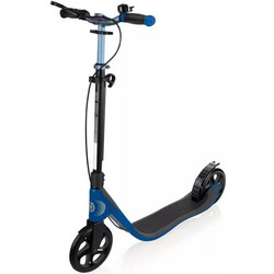 Globber City One NL 205 Deluxe Αναδιπλούμενο Παιδικό Πατίνι Δίτροχο Μαύρο Μπλε