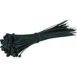 Δεματικά μαύρα 3,6x200 mm Νάιλον 100τεμ