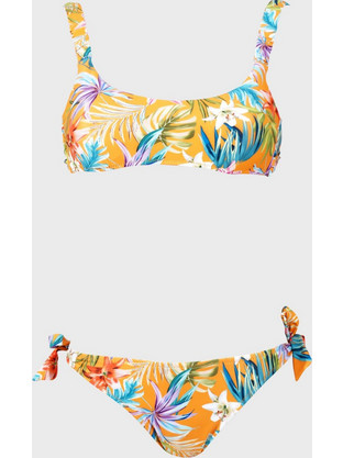 Gsecret Bikini Set Μπουστάκι με Ενίσχυση Floral Πολύχρωμο 22072-22865