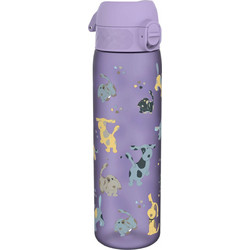 Ion8 Κουτάβι Παιδικό Μπουκάλι Πλαστικό BPA Free Μωβ 500ml