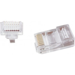 Cablexpert Universal pass-through modular UTP plug 8P8C 50 pcs per bag LC-PTU-01/50