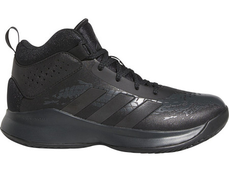 Adidas Cross Em Up Wide Παιδικά Αθλητικά Παπούτσια για Μπάσκετ Μαύρα GW4694