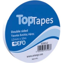 Κολλητική ταινία διπλής όψης (12mmx10m) - TopTapes