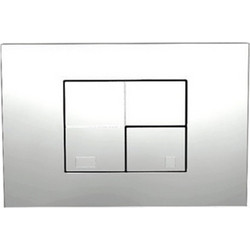 Karag Tile Πλακέτα ενεργοποίησης καζανακίου Chrome P45-0120