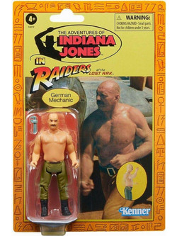 Hasbro Indiana Jones Retro Collection German Mechanic Φιγούρα Δράσης για 4+ Ετών 10cm