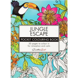 Art Pocket Βιβλίο Ζωγραφικής Jungle Escape