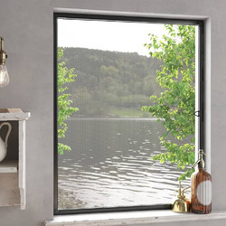 vidaXL Σταθερή Σίτα Παραθύρου Fiberglass 80x100cm 153837