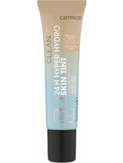 Catrice Clean ID 24h Hyper Hydro Skin Tint 010 Neutral Sand Liquid Make Up 30ml
