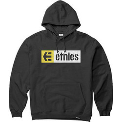 Etnies New Box Ανδρικό Φούτερ με Κουκούλα & Τσέπες Μαύρο 4130003213-882