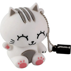 iTotal White Cat 32GB USB Stick 2.0 με USB-A