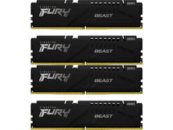 Kingston Fury Beast 128GB (4X32GB) DDR5 RAM 5200MHz C40 Black