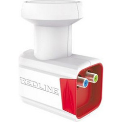 LNB μάτι REDLINE TWIN διπλό 0,1db με δύο εξόδους για δύο δέκτες - AS-35.25.006