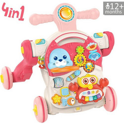 Bebe Stars Dolphin Περπατούρα 12m+ Ροζ 4232