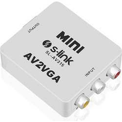 S-Link Converter VIDEO 3xRCA TO VGA SL-AV315