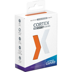 Ultimate Guard Cortex Sleeves Standard Size Matte Orange (100)