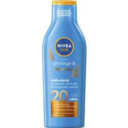 Nivea Sun Protect & Bronze Αντηλιακό Γαλάκτωμα Σώματος SPF20 200ml
