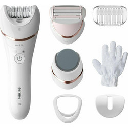 Philips Epilator Series 8000 Σετ Αποτρίχωσης Σώματος Wet & Dry BRE730