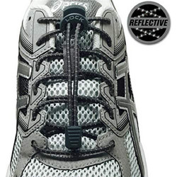 Lock Laces Original Reflective Storm Gray (LOC03036)