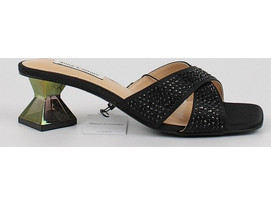 Γυναικείο Mule Juicy Couture JCFMUL222022-101 Cindarella Crystal Mule Μαύρο