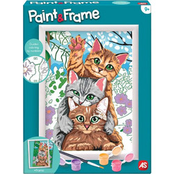 AS Company - Paint & Frame Ζωγραφίζω με Αριθμούς, Funny Kitties 1038-41010