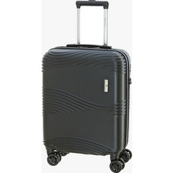 Bartuggi 712-80123 Βαλίτσα Καμπίνας 55x40x24cm με 4 Ρόδες Μαύρη