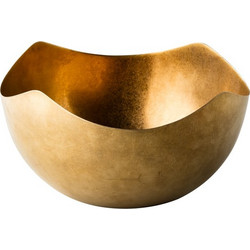 Μπωλ INOX χρυσαφί κυματιστό φ26cm Style-Point c471397