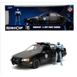 Jada Hollywood Rides 1986 Ford Taurus With Robocop Μεταλλικό Μοντέλο Αεροπλάνου 1:24