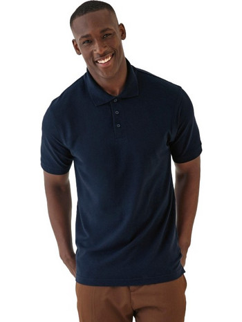 SG SGPolo Stretch SG Tagless Ανδρική Μπλούζα Polo Navy