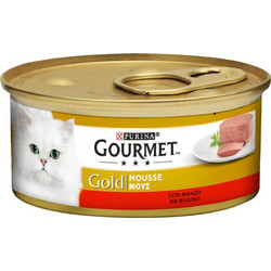 Purina Gourmet Gold Βοδινό & Κοτόπουλο σε Σάλτσα 85gr