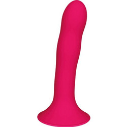 Adrien Lastic Hitsens Dual Density S04 Dildo με Βεντούζα 17.8cm Ροζ
