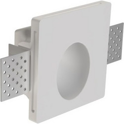 Γύψινο Χωνευτό Σποτ Τοίχου GU10 Λευκό MW-9432 Sunlight-MW-9432-Λευκό MW-9432