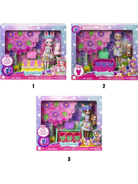 Mattel Enchantimals City Baby BFFS Διάφορα Σχέδια