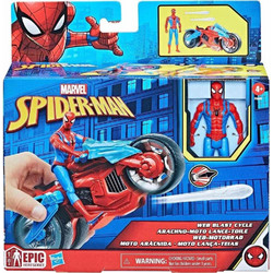 Hasbro Marvel Spider-Man Web Blast Cycle Φιγούρα Δράσης για 4+ Ετών 10cm