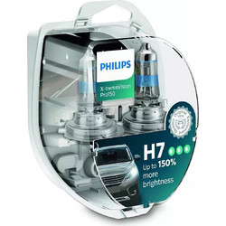 Philips H7 X-treme Vision Pro150 Αλογόνου 12V 55W 2τμχ