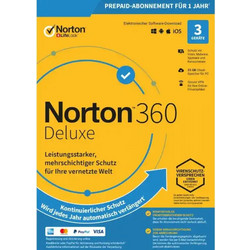 Norton 360 Deluxe για 3 Συσκευές και 1 Έτος Χρήσης (Ηλεκτρονική Άδεια)